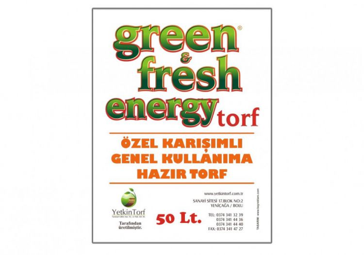 Green Fresh Energy Torf 50 Lt